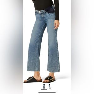 Hudson Rosie Wide Leg Maternity Jeans - size 31
